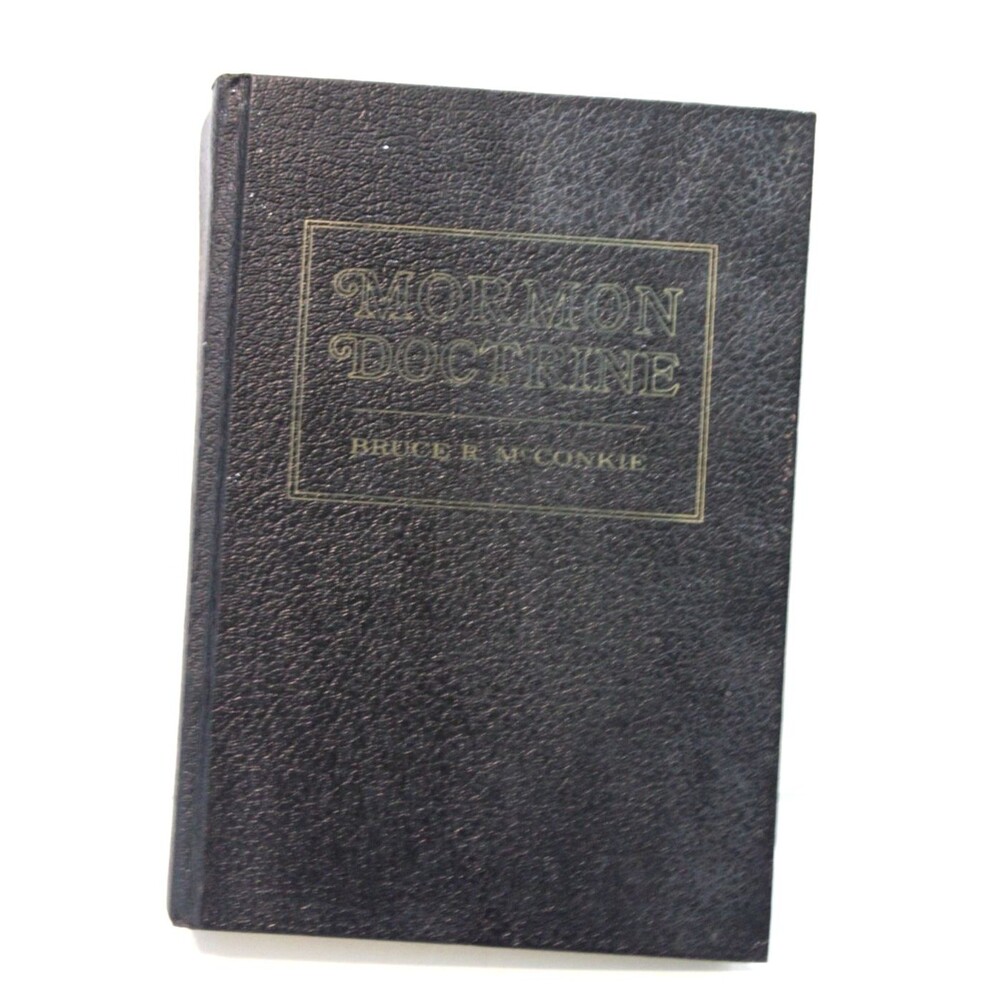 1966 Mormon Doctrine Bruce R McConkie HC 2nd Edition LDS Bookcraft Vintage